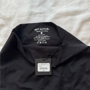 NWT SET ACTIVE Sportbody Leggings Black
